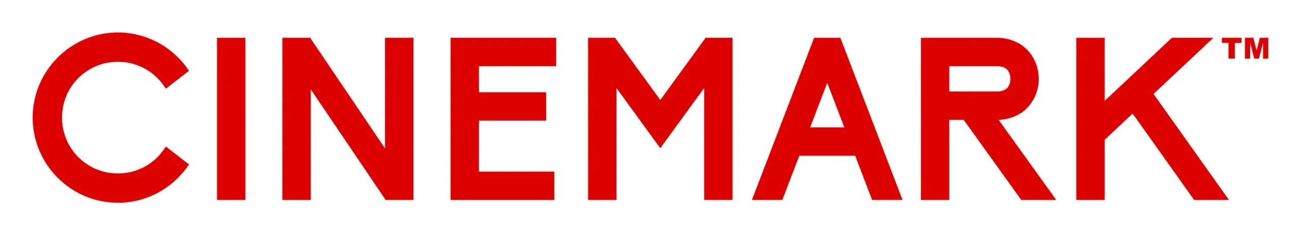 Logo de Cinemark, cliente de Bertech en Honduras